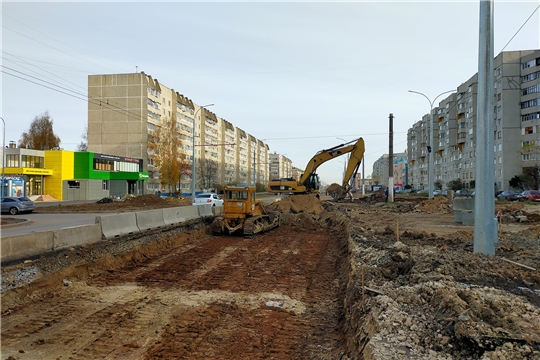 На Гражданской в Чебоксарах ограничивают съезды в сторону дворов