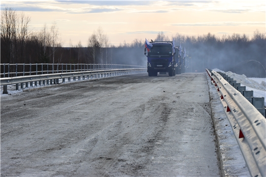 Трассу М-12 теперь пересекает путепровод для автомобилей