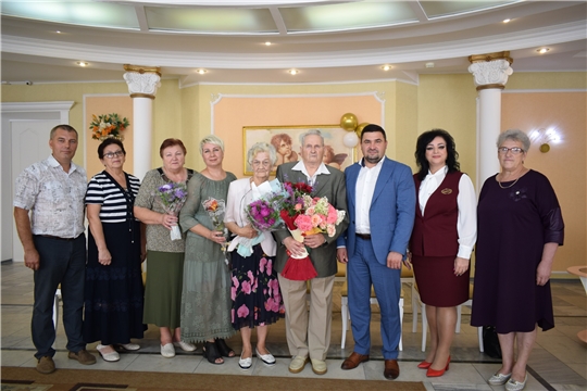 Супруги Осиповы из города Алатыря отметили 55-летие совместной жизни