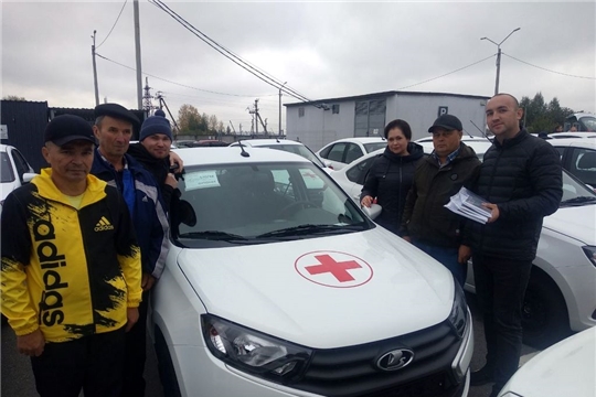 Национальный проект "Здравоохранение" в Моргаушском районе:" 3 новых  автомобиля поступили в Моргаушскую ЦРБ"
