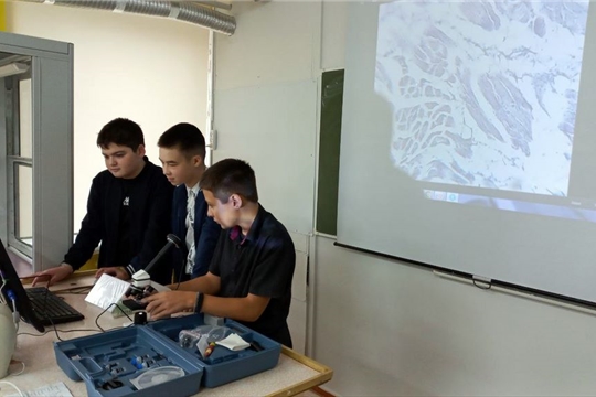 Национальный проект «Образование» в Моргаушском районе: "центр «Точка роста» помогает школьникам быть конкурентоспособными"