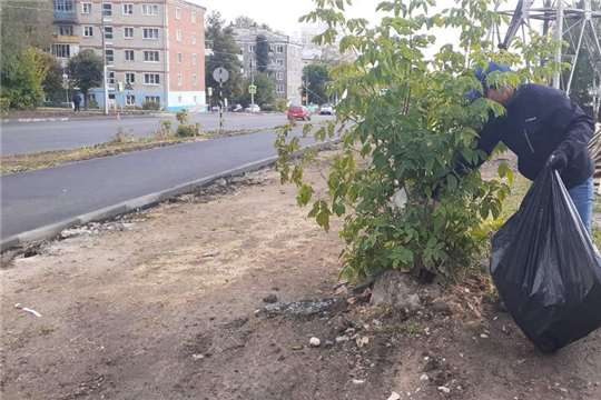 Система «Инцидент менеджмент»: по обращению граждан навели порядок вдоль улицы 500-летия Чебоксар