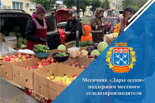 Месячник «Дары осени»: поддержим местного сельхозпроизводителя