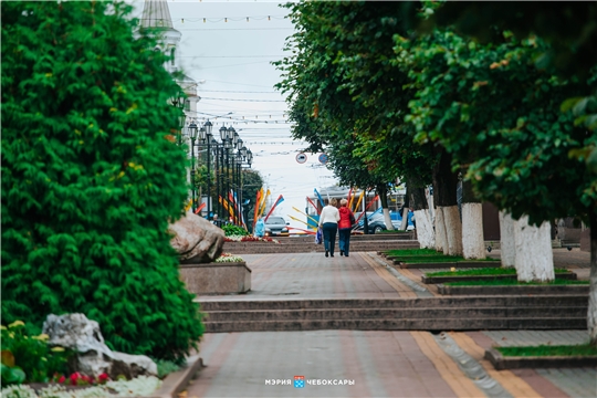 Поздравление руководства города с Международным днем пожилых людей