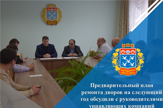 Предварительный план ремонта дворов на следующий год обсудили с руководителями управляющих компаний