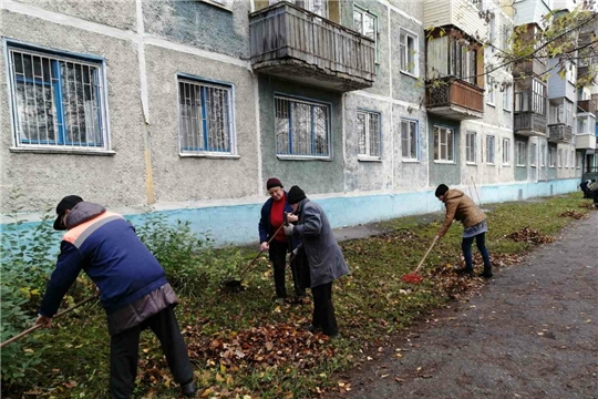 Чистота города – в наших руках: в ТОС Московского района г. Чебоксары проходят экологические субботники