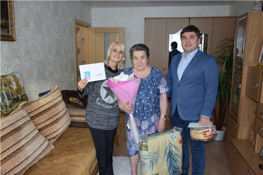 Труженик тыла Таисия Ильинична Быкова отметила 90-летие