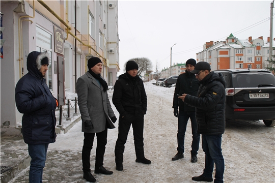 Участники еженедельного обхода территории г. Чебоксары обратили внимание на содержание тротуаров и дорог в зимний период