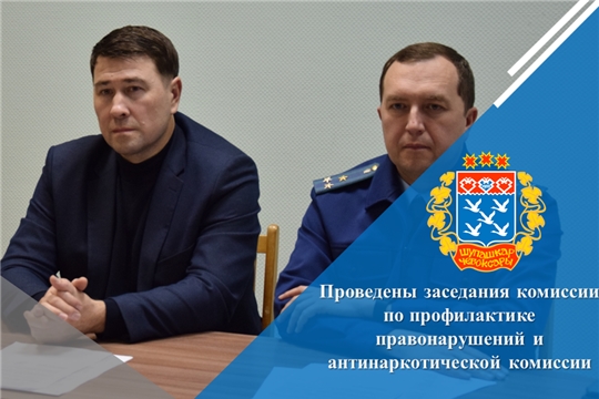 Проведены заседания комиссии по профилактике правонарушений и антинаркотической комиссии