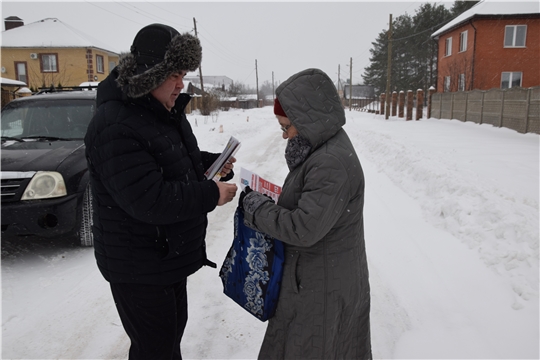 В деревне Чандрово провели Единый день профилактики пожарной безопасности