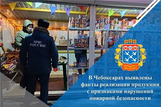 В Чебоксарах выявлены факты реализации продукции с признаками нарушений пожарной безопасности