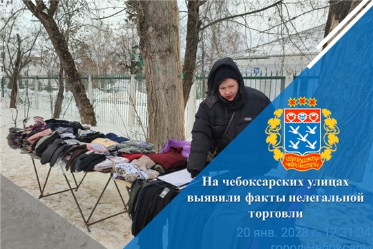 На чебоксарских улицах выявили факты нелегальной торговли