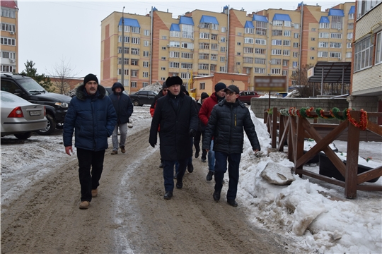 Обход территории г. Чебоксары показал, как провели работу над ошибками по уборке снега и наледи