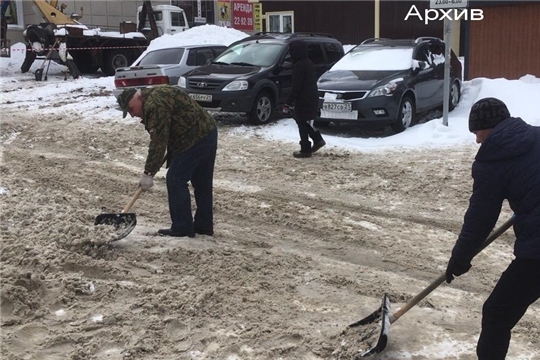 За несвоевременную уборку снега и наледи – административная ответственность