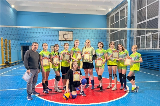 Школьная волейбольная лига: команда гимназии № 1 г. Чебоксары одержала уверенную победу