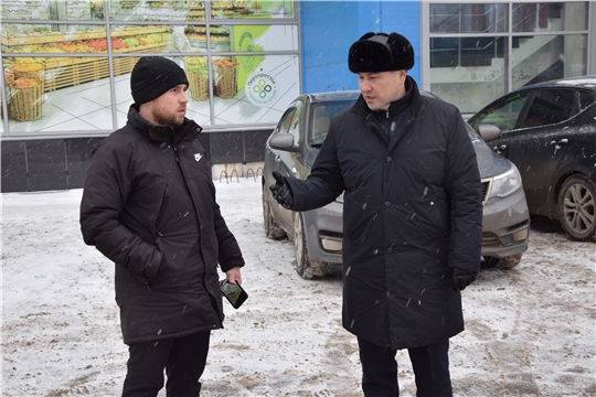 Предприятия потребительского рынка г. Чебоксары проверили на предмет соблюдения действующих Правил благоустройства