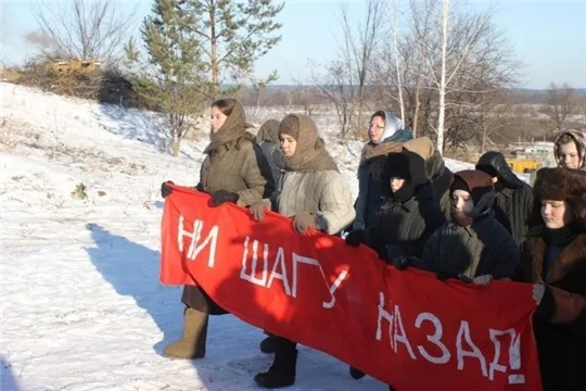 Учителя из Чувашии приняли участие в военно-исторической реконструкции строительства Сурского оборонительного рубежа