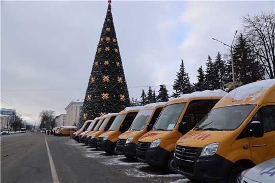 В Чувашии пополнился парк школьных автобусов