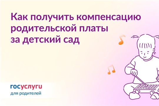 Госуслуги: подаем заявление на получение компенсации части родительской платы за детский сад