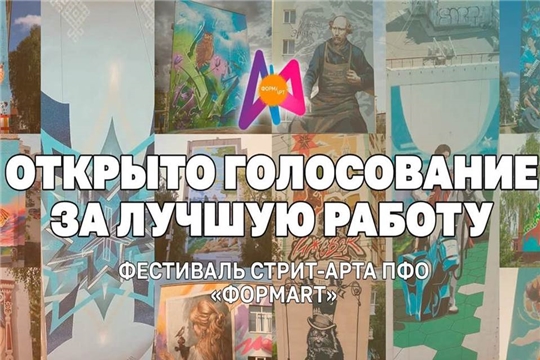 Голосование за лучшее граффити в рамках фестиваля стрит-арта ПФО «ФормART»