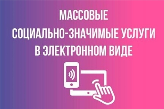 О возможностях получения массовых социально значимых услуг в электронном виде на Едином портале государственных и муниципальных услуг