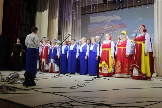 В Порецком районе прошел патриотический концерт «Своих не бросаем»