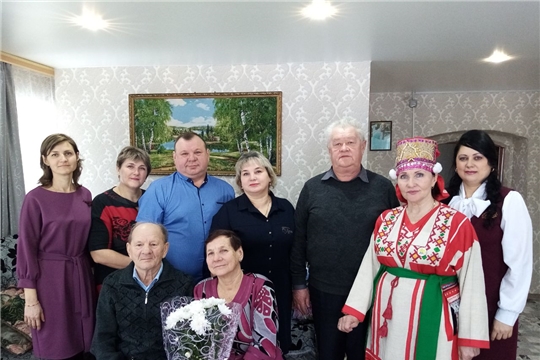 Супруги Россейкины из села Напольное отметили «золотой» юбилей совместной жизни