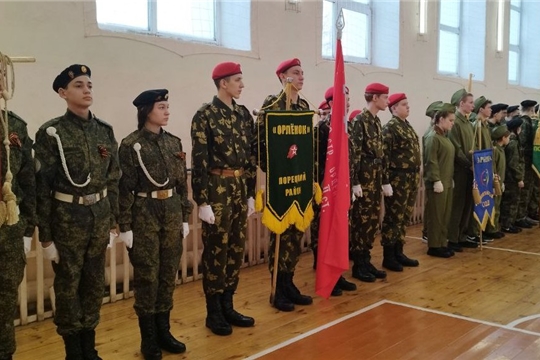 В преддверии Дня защитника Отечества в Напольновской школе прошел фестиваль юнармейских отделений «Мы - юные защитники Отечества»