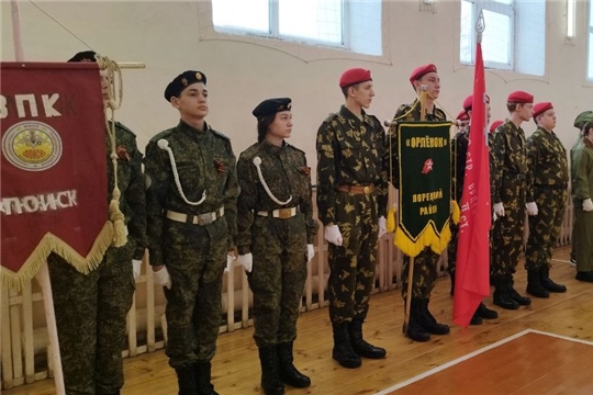 В преддверии Дня защитника Отечества в Напольновской школе прошел фестиваль юнармейских отделений «Мы - юные защитники Отечества»