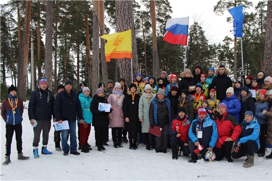 В Шемуршинском муниципальном округе состоялась лыжная эстафета в честь открытия зимнего спортивного сезона