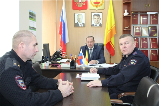 Рабочая встреча главы Шемуршинского муниципального округа