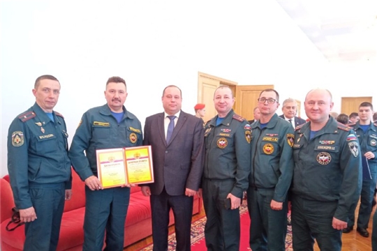 Глава Шемуршинского муниципального округа Александр Чамеев принял участие в учебно-методическом сборе по подведению итогов деятельности ТПРСЧС