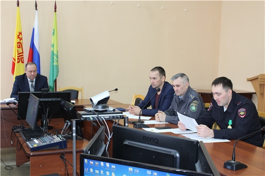 Заседание комиссии по обеспечению безопасности дорожного движения в Шемуршинском муниципальном округе