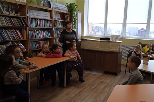 В детском отделе Центральной библиотеки состоялась экскурсия для детей