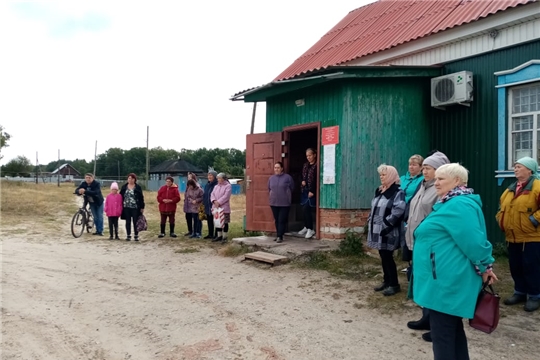 Рабочая встреча Дмитрия Головина с жителями пос.Кабаново и пос.Подборное