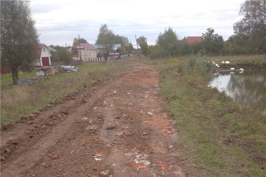 Начат ремонт дорог в Туванском сельском поселении