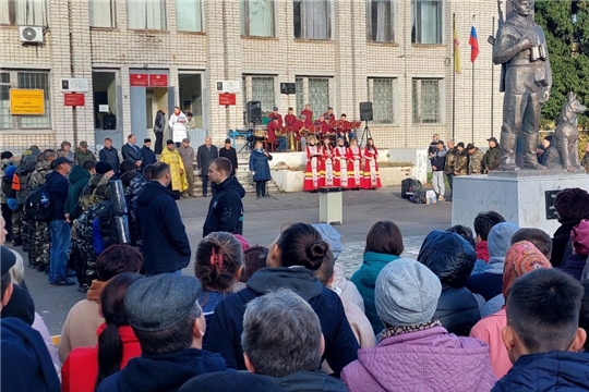 Отправка мобилизованных граждан в учебные центры для прохождения курса боевой подготовки