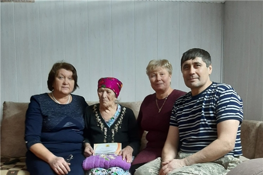 С 85-летним юбилеем поздравили Веру Ивановну Кондрашкину