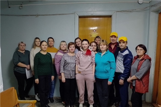 Сотрудники администрации Шумерлинского муниципального округа приняли участие в сдаче нормативов ГТО