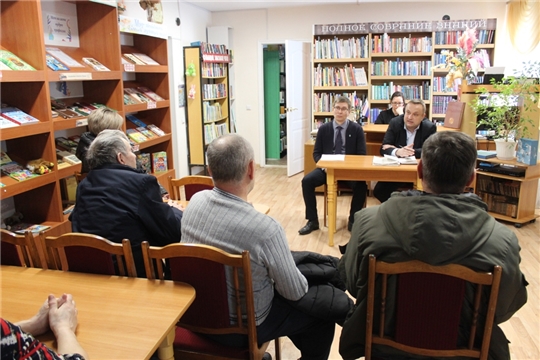 Дмитрий Головин встретился с активистами Шумерлинского сельского поселения