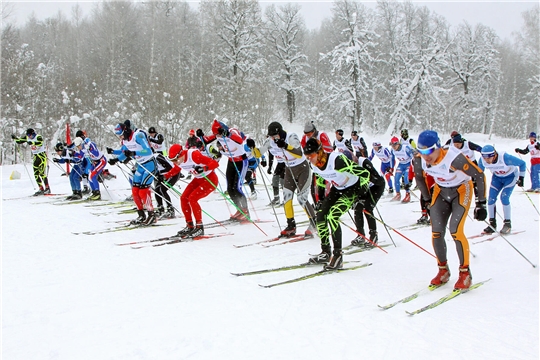 Соревнования по лыжным гонкам, посвященные проведению специальной военной операции «Знай наших!»