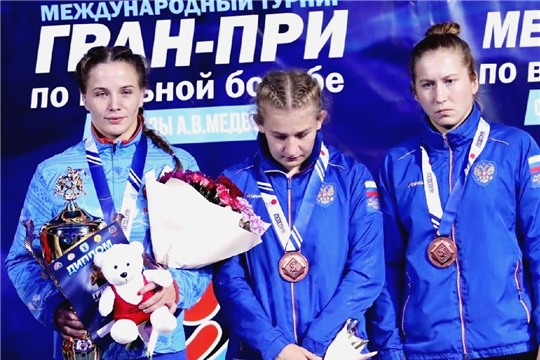 Анастасия Яковлева – бронзовый призер Гран-при по вольной борьбе на призы Александра Медведя