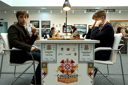 В Чебоксарах сыгран девятый тур Суперфиналов чемпионатов России по шахматам