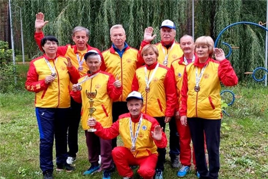Ветераны спорта Чувашии достойно выступили на VII Спартакиаде пенсионеров России
