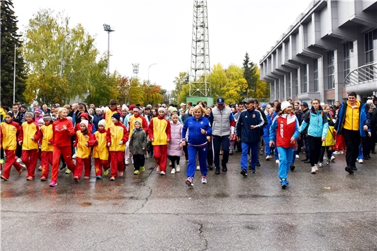 В Чебоксарах Всероссийский день ходьбы объединил всех любителей спорта
