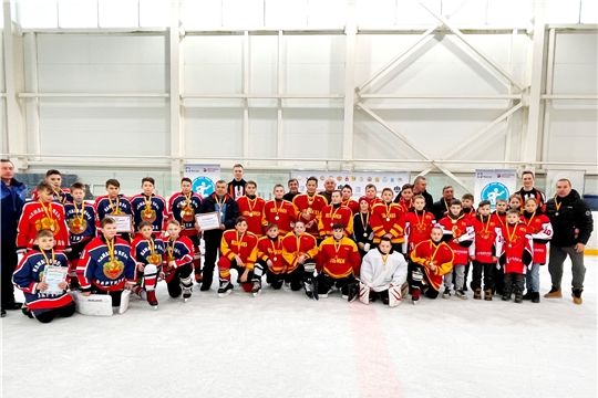 Финал республиканского этапа Всероссийских соревнований юных хоккеистов «Золотая шайба» сезона 2022/23 в средней возрастной группе среди сельских команд