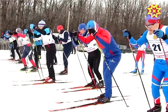 В столице Чувашии прошел Чемпионат МВД республики по лыжным гонкам