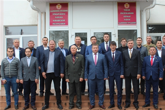 Первое  заседание Собрания депутатов Урмарского муниципального округа первого созыва.
