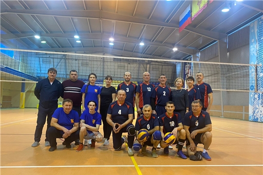 Прошел 2 этап соревнований по волейболу среди команд администраций муниципальных районов, муниципальных округов и городских округов Чувашской Республики