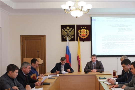 Состоялось четвертое заседание Собрания депутатов Урмарского муниципального округа первого созыва